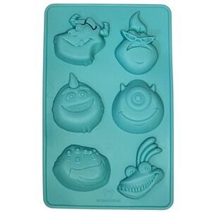 Disney Monsters Inc Silicone Mold Candy Chocolate 6 Cavities‎ Cakes & Sweets